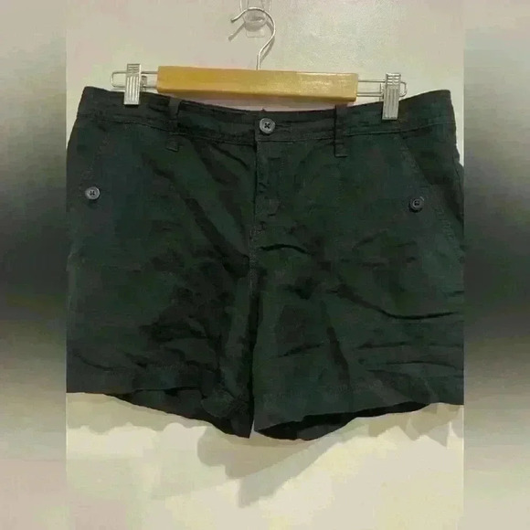 Calvin Klein black linen shirts size 10 - Picture 1 of 3